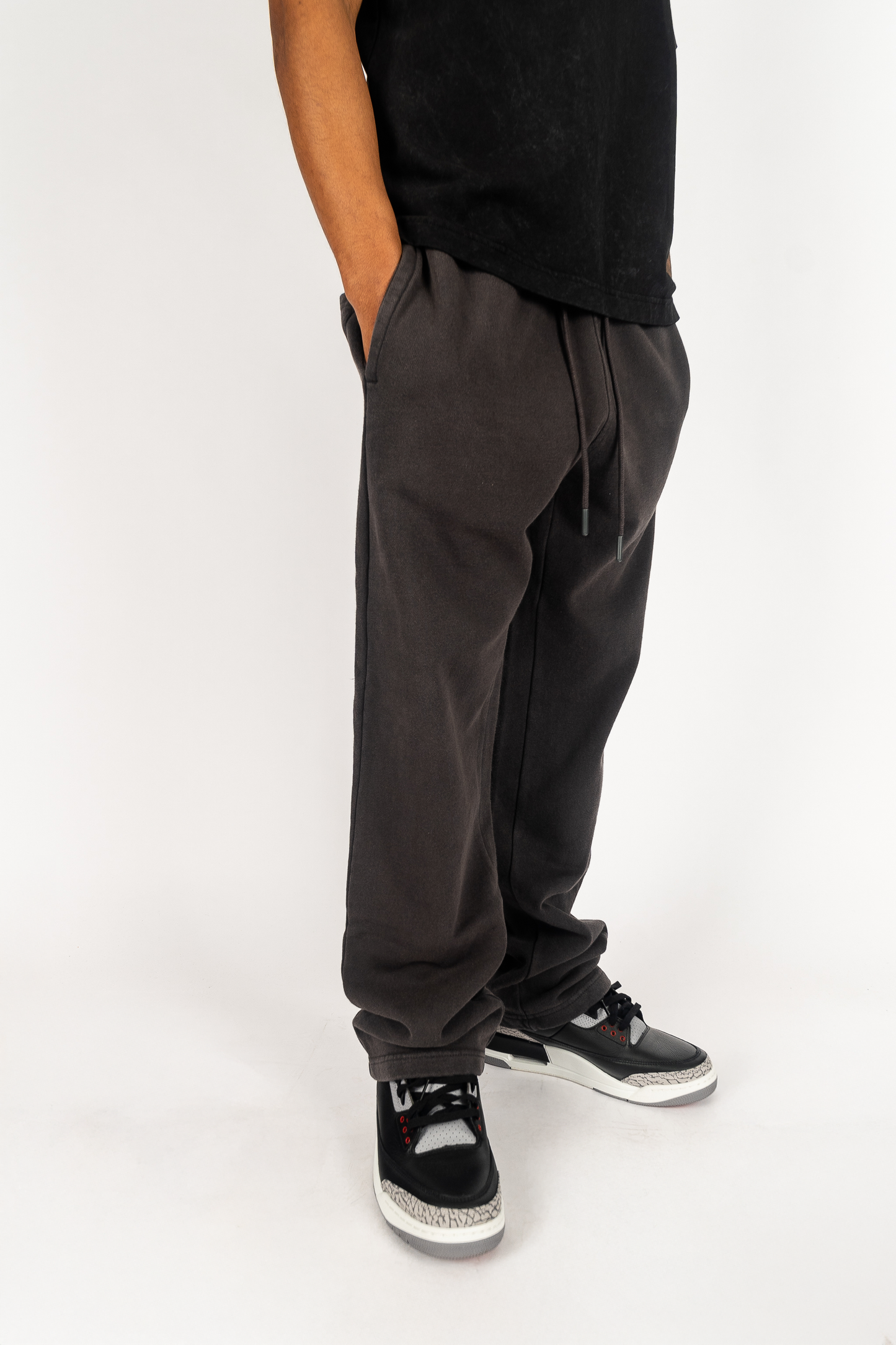 Garment Dye Straight Sweatpants