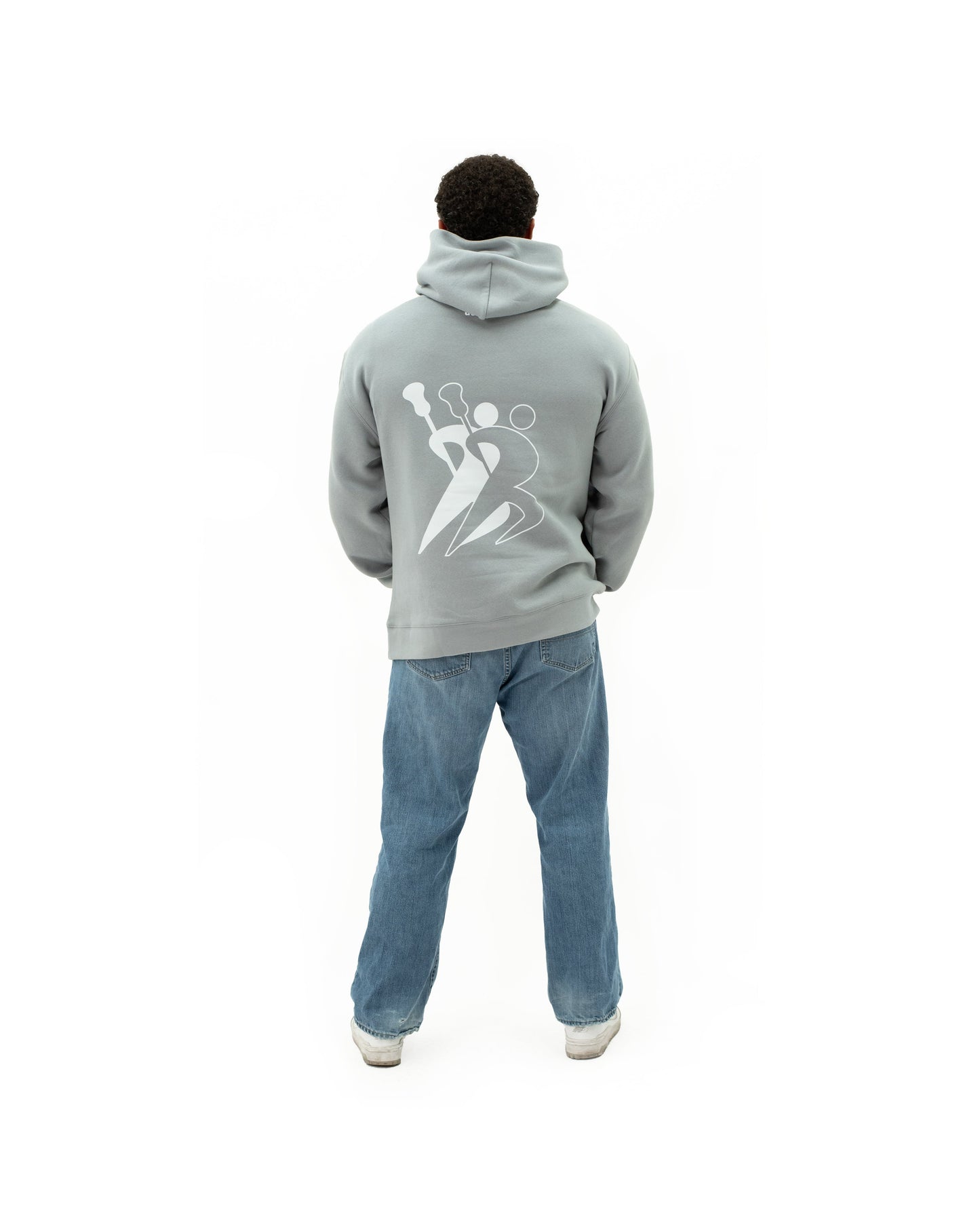 Sudadera con capucha Lacrosse Silueta
