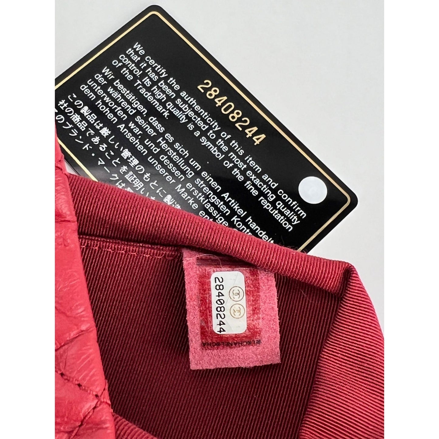 Chanel Aged Calfskin Quilted Small Gabrielle Red Backpack