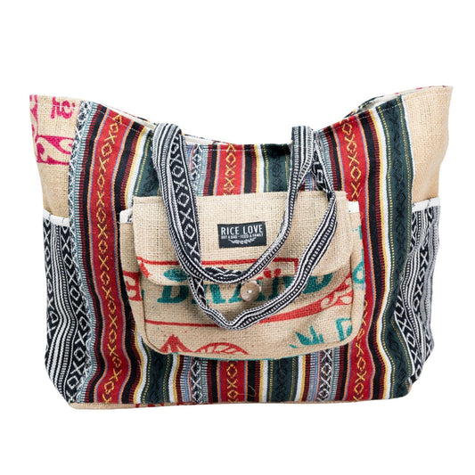 Bolso de mano de viaje reciclado Delhi