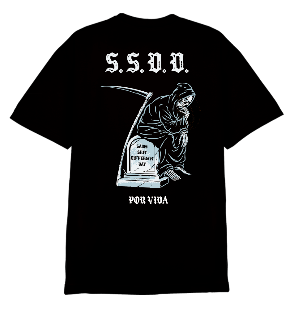 Last Call Co. S.S.D.D. Por Vida Camiseta de manga corta