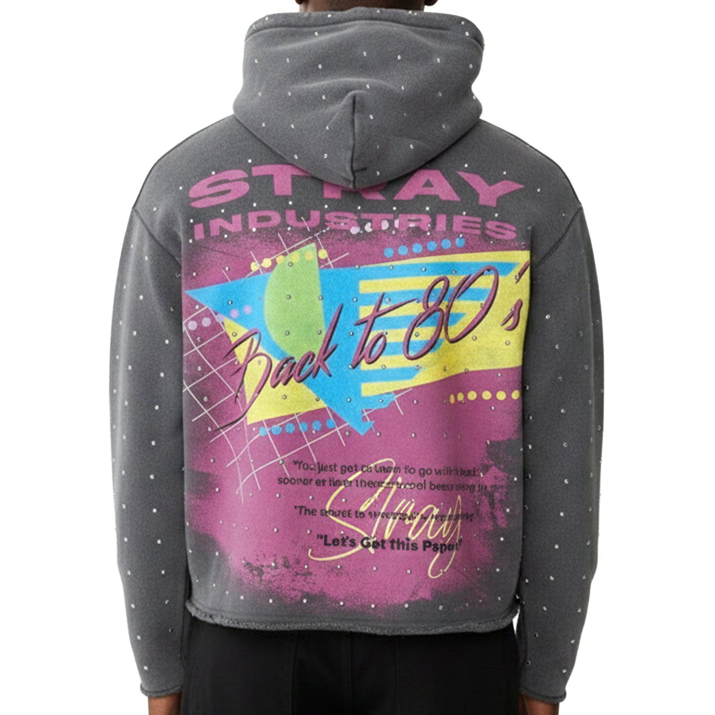 Back to 80's hoodie