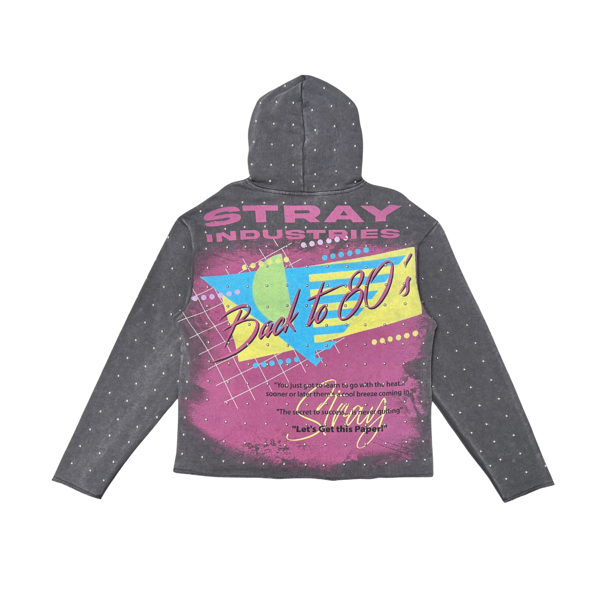 Back to 80's hoodie