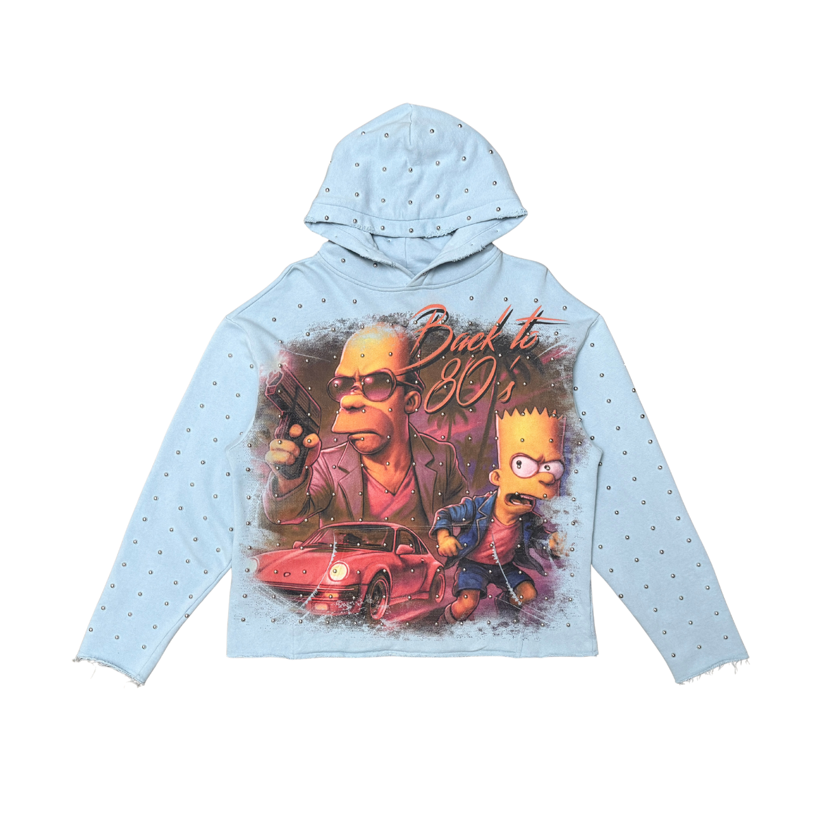 Back to 80's hoodie
