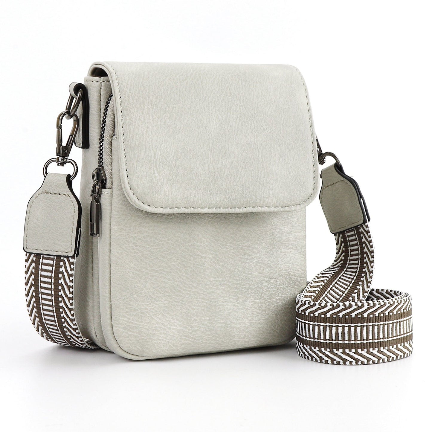 Bolso cruzado compacto Whitney Foldover