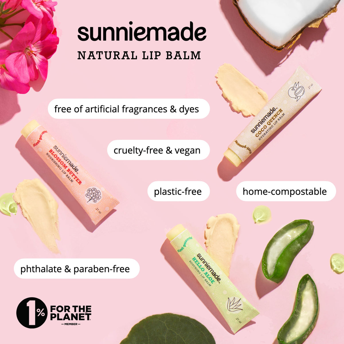 Bálsamo Labial Nutritivo Blossom Butter