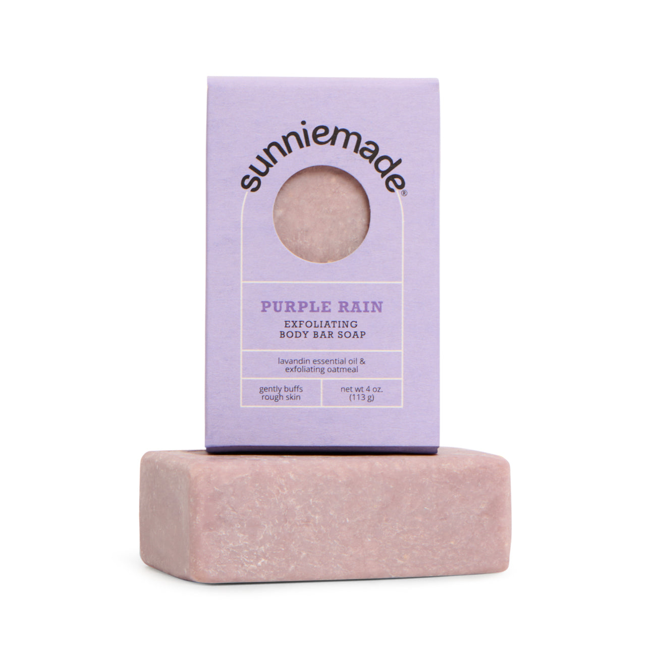 Jabón Corporal Exfoliante Lluvia Púrpura