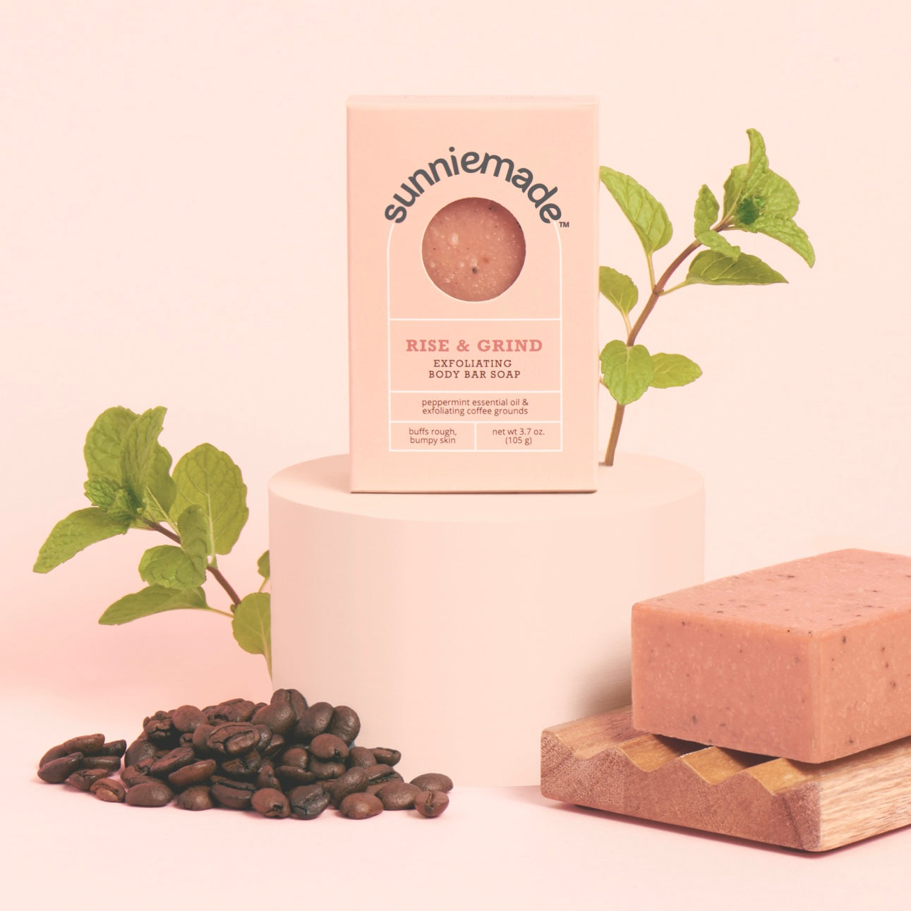 Jabón en Barra Exfoliante Corporal Rise & Grind