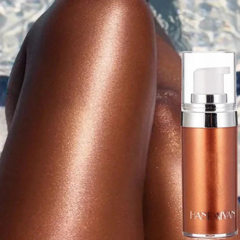 Body Makeup Liquid Highlighter - Radiant Skin Glow - Shimmering Body