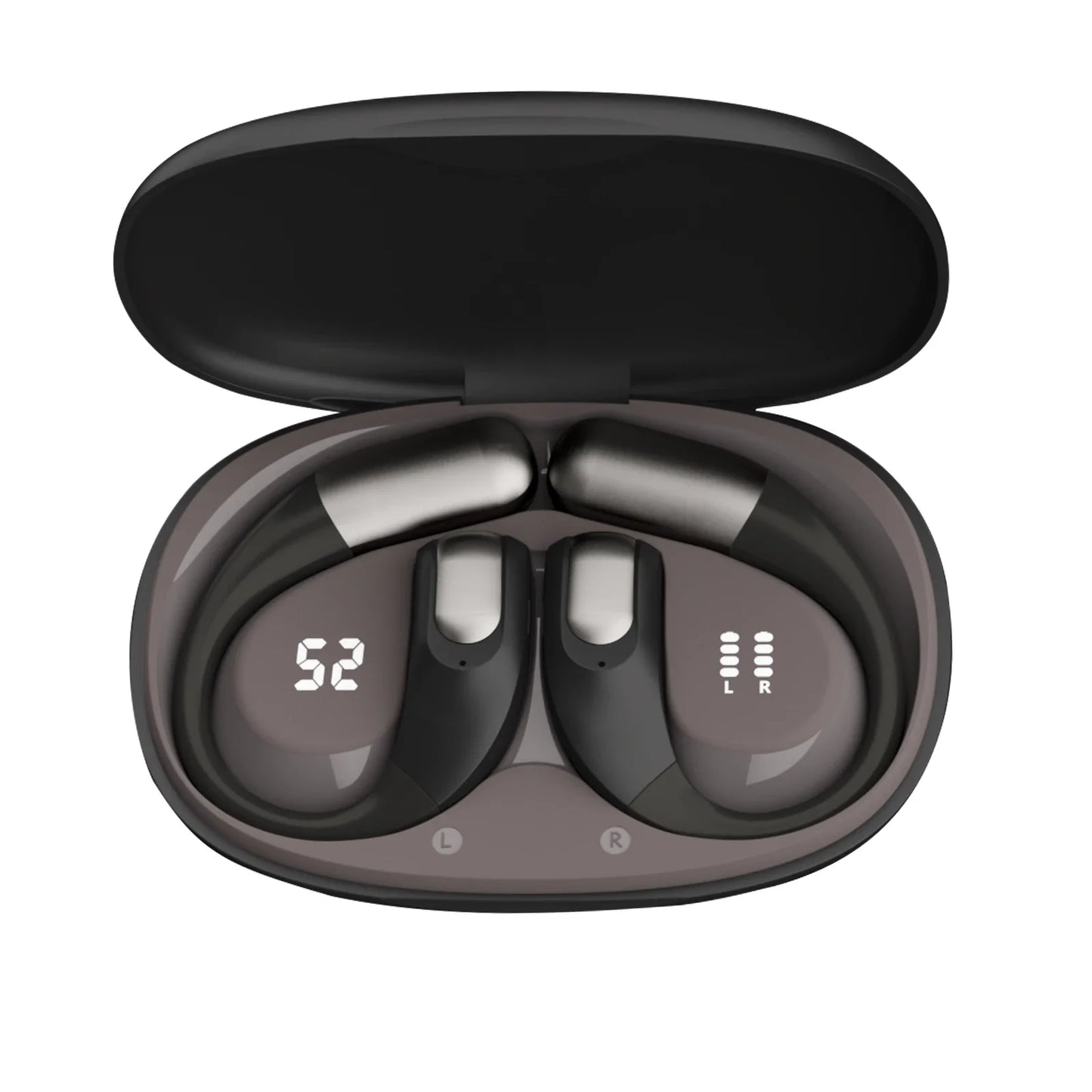 ZZLOVE J20 New True Wireless In Ear Music Earbuds Bluetooth 6.0 Gaming Earbuds Video TWS HIFI Dolby Bass 9D Stereo HD Call Earbuds Suitable for Android Phone Sports Earbuds Smart Earbuds Valentine's Day Gift