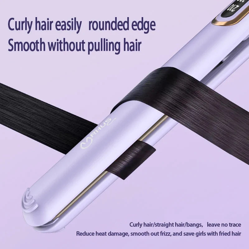 Professional Hair Straightener For Xiaomi Hot Comb Hair Style Tool Fast Heating Hair Iron Curler 2 in 1 Hairdressing Appliance