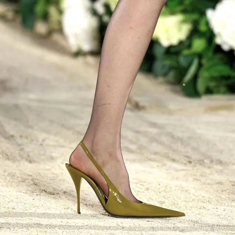 Shoes for Women 2026 High-heel 9.5 cm Women's Sandals Size 34-43 New Fashion Pointed Summer Women Shoes Sandalias De Mujer