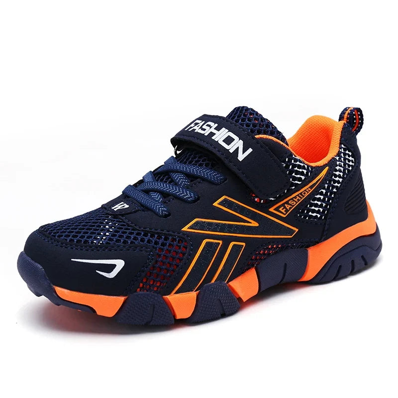 2022 Boys Sneakers Children Sports Shoes Casual Design Mesh Summer Running Tennis Children 7-12 Years Boys Shoes