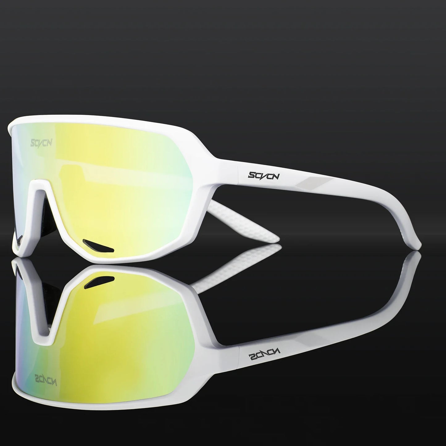 Scvcn - Photochromic Cycling Glasses for Men Bicycle Eyewear Mountain Bike Cycling Goggles UV400 MTB Road Sunglasses Women