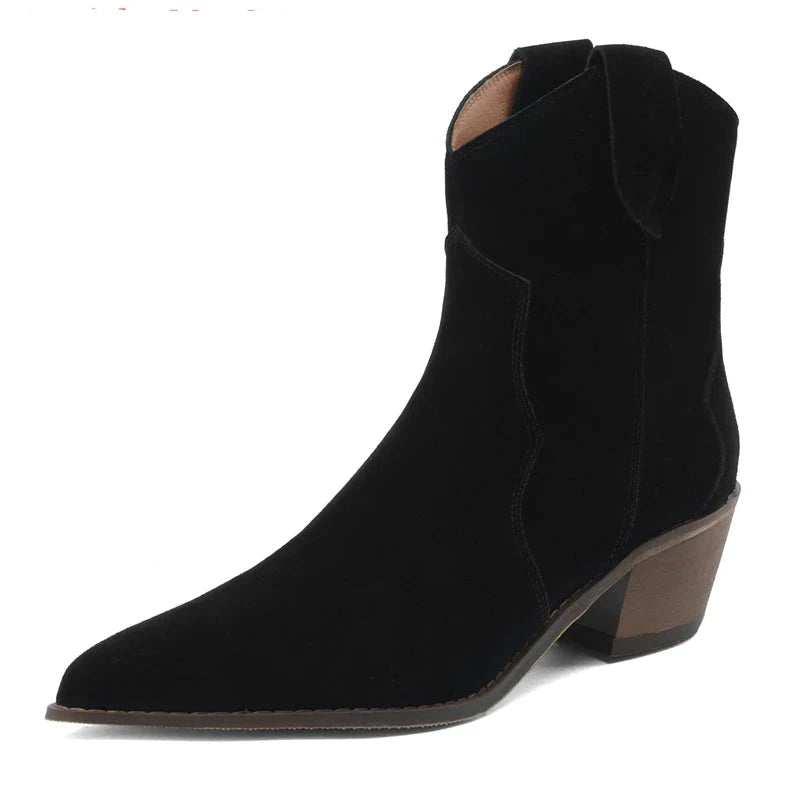 Comfortable and Trendy: Western Ankle Boots