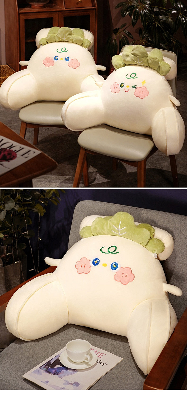 Almohada de lectura Col (Cabbage)