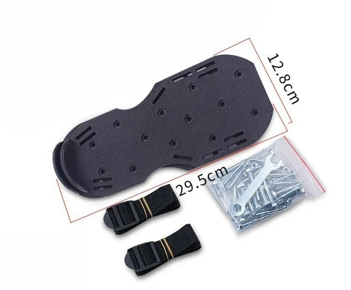 Lawn Aerator Spike Shoes with 28/36/45mm Nails for Lawn Garden Yard Soil Aerating with Adjustable Strap for Men, Woman
