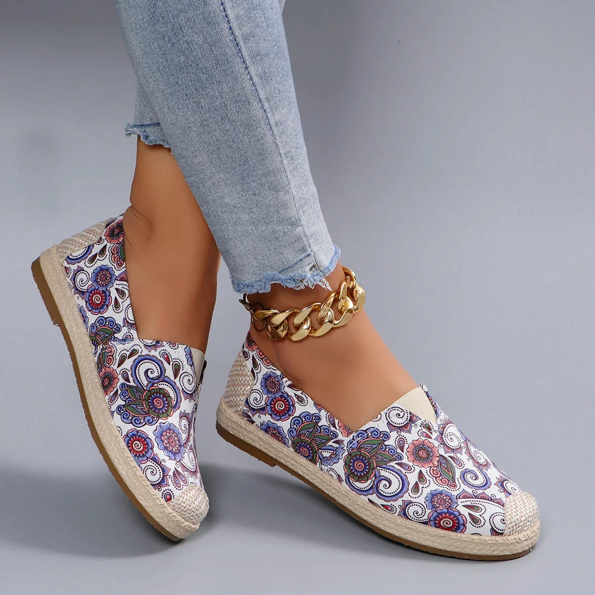 Spring new women's sports shoes, fashionable, breathable, lightweight, non-slip, wear-resistant, casual sports shoes, flat shoes