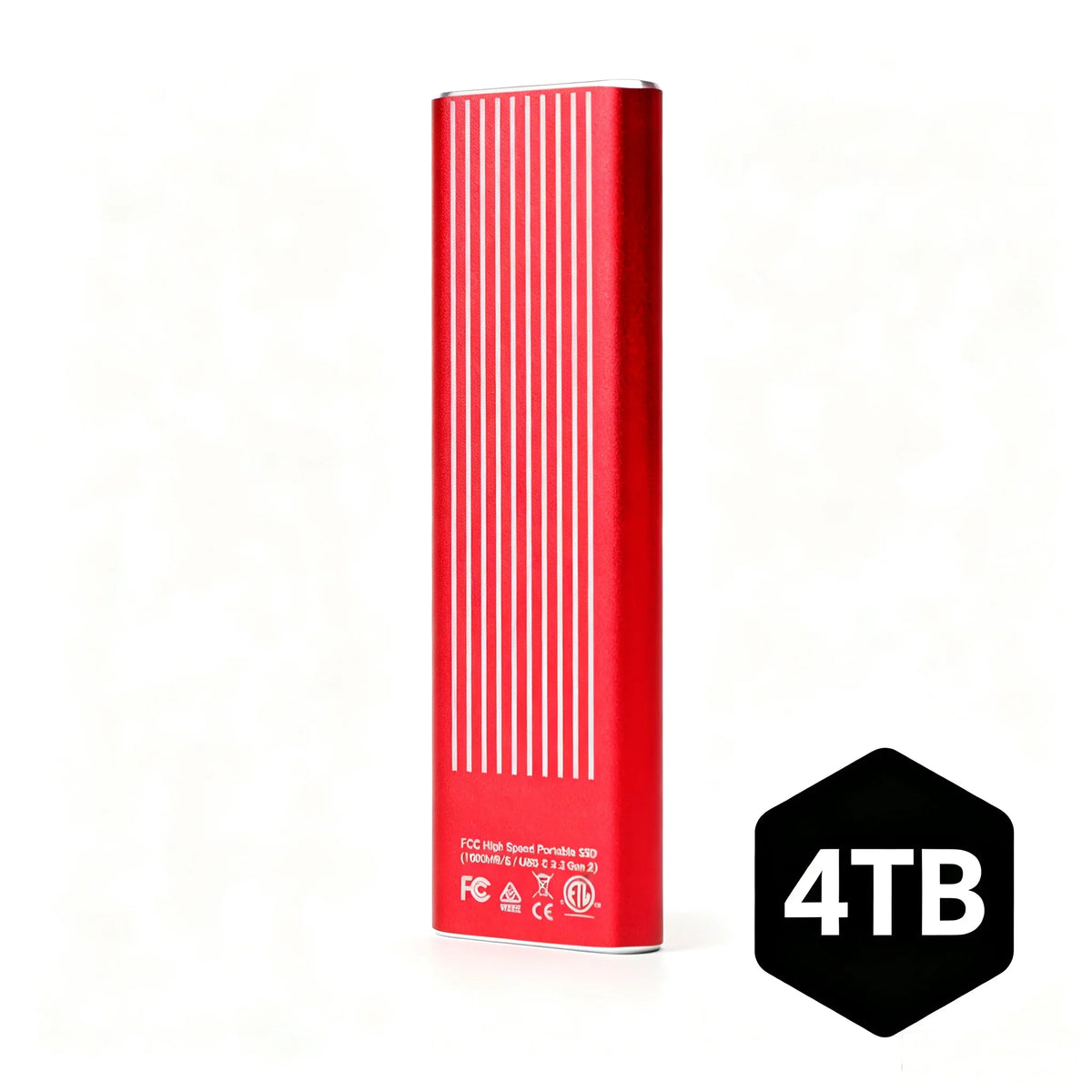 Portable External SSD USB3.2, High Speed 1TB-16TB Solid State Drive, Lightweight Pocket Design for Laptop, Desktop, Mac & Phone
