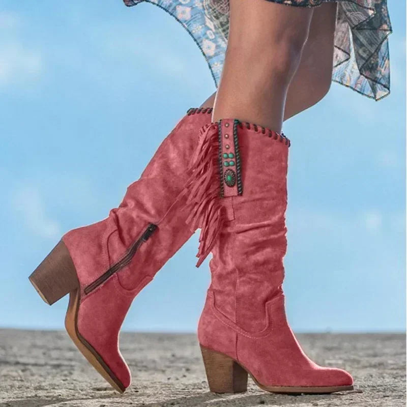 Make a Statement: Retro Western Cowboy Boots