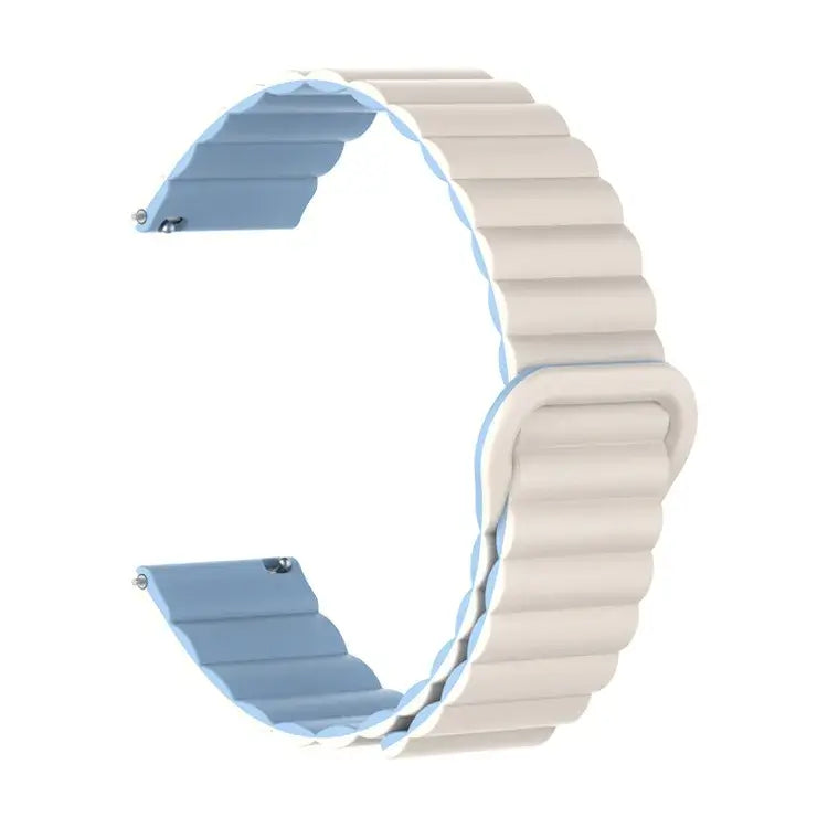 Amazfit Balance, GTR, GTS & Bip Ribbed Magnetic Silicone Loop Band
