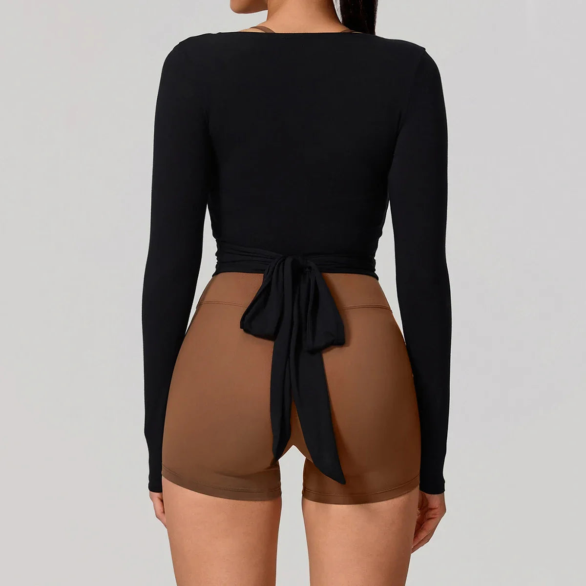 Hearuisavy Top deportivo de yoga de secado rápido para mujer