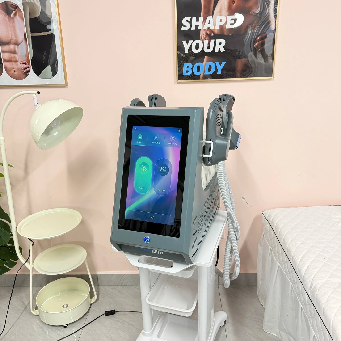 MYOslim Professional 6500W EMSZERO RF Body Slimming Sculpting Machine Muscle Building Fat Burning Equipped with Pelvic Cushion