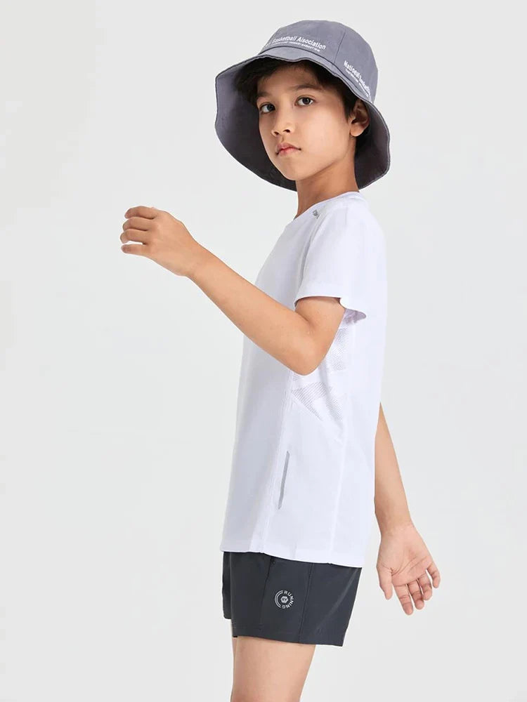 Lightweight  Breathable Kids' Running Tee