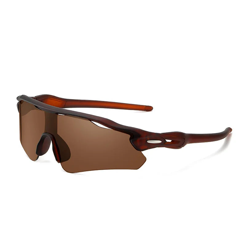Cycling Sunglasses Men UV Blocking Windproof Marathon Climbing Goggles Sports Eyewear for Outdoor Activities