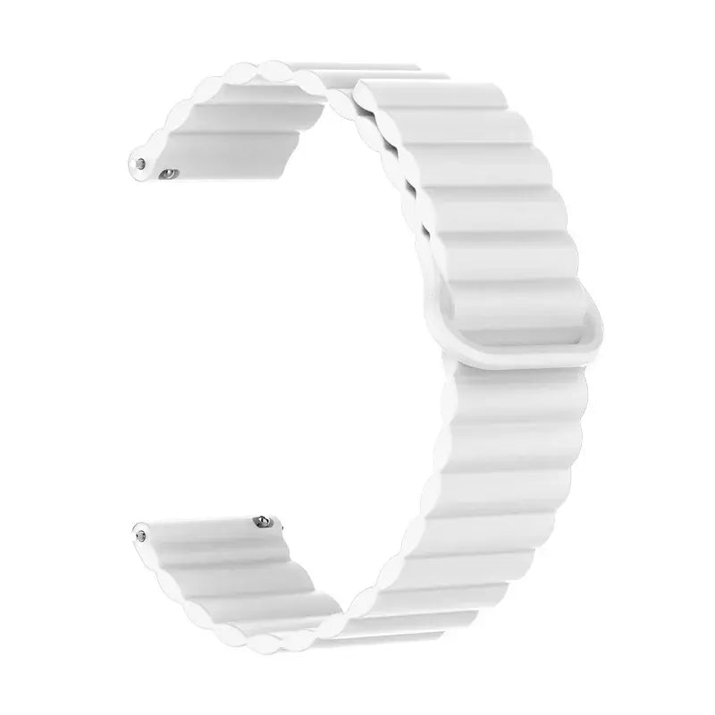 Amazfit Balance, GTR, GTS & Bip Ribbed Magnetic Silicone Loop Band