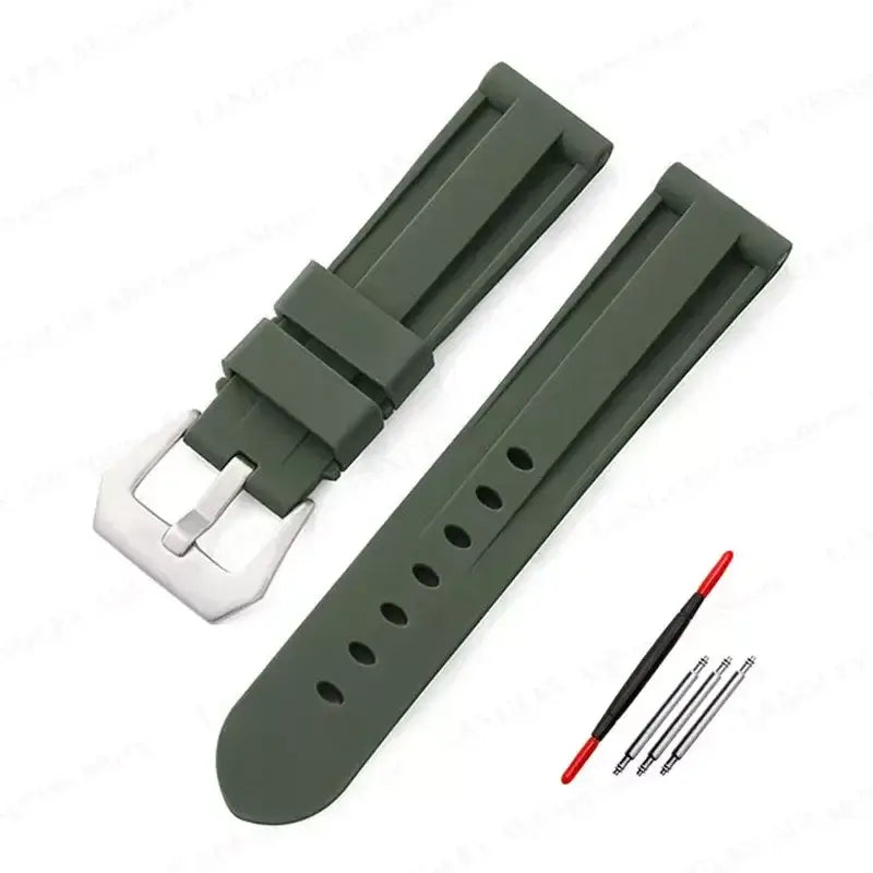 Huawei Silicone Strap - Two-Tone Colorful Design, Stylish