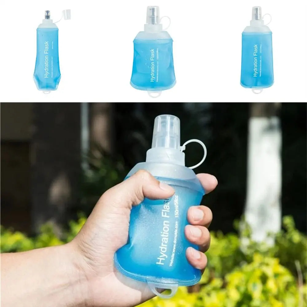 Cycling & Hiking Must Have  Compact  Collapsible Water Flask