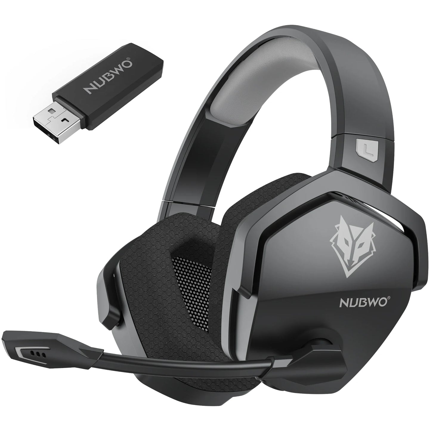 NUBWO G06 Wireless Gaming Headset Low Latency 7.1 Surround Sound