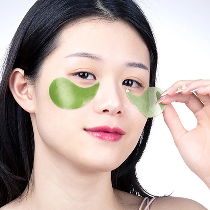 120pcs BIOAQUA  Gold Crystal Collagen Eye Mask Anti Dark Circles Anti-Wrinkles Seaweed Moisturizing Eye Patches Eyes Skin Care