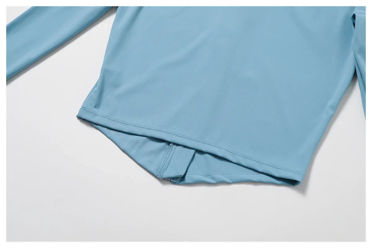 Chaqueta de mujer con cremallera completa y estilo deportivo