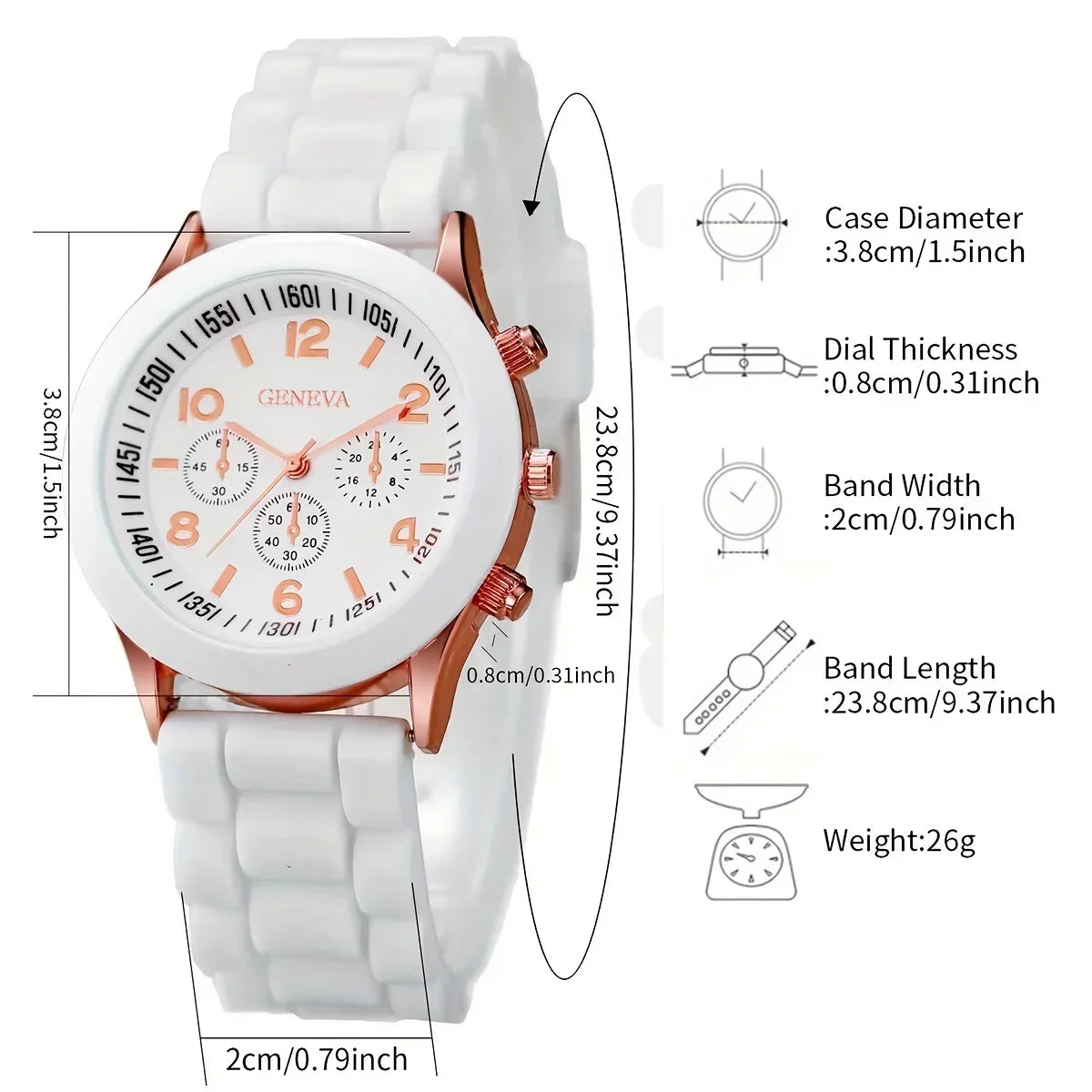 Ladies' Fashion Quartz Watch Set with Roman numerals and heart-shaped pendant bracelet,12pcs - Alloy case,