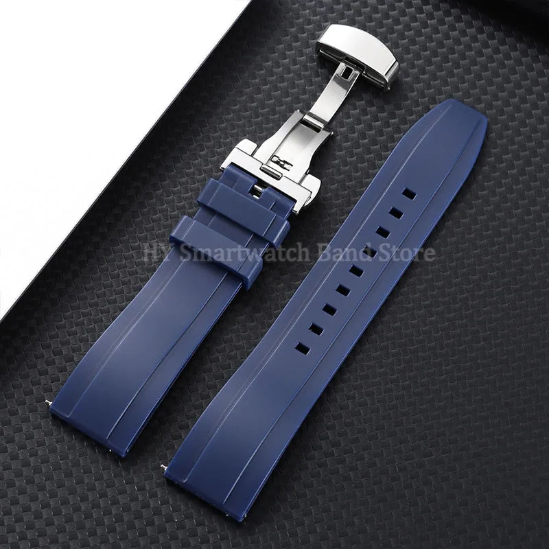 Motorola Moto Watch Silicone Band with Butterfly Clasp