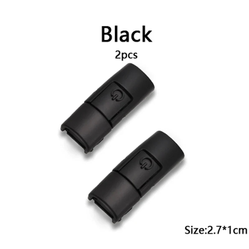 New Colorful Shoelaces Press buckle Metal Shoelace Clip Press Lock Kids Adult Shoes Accessories AF1 Sneaker Kits Metal Laces Tip