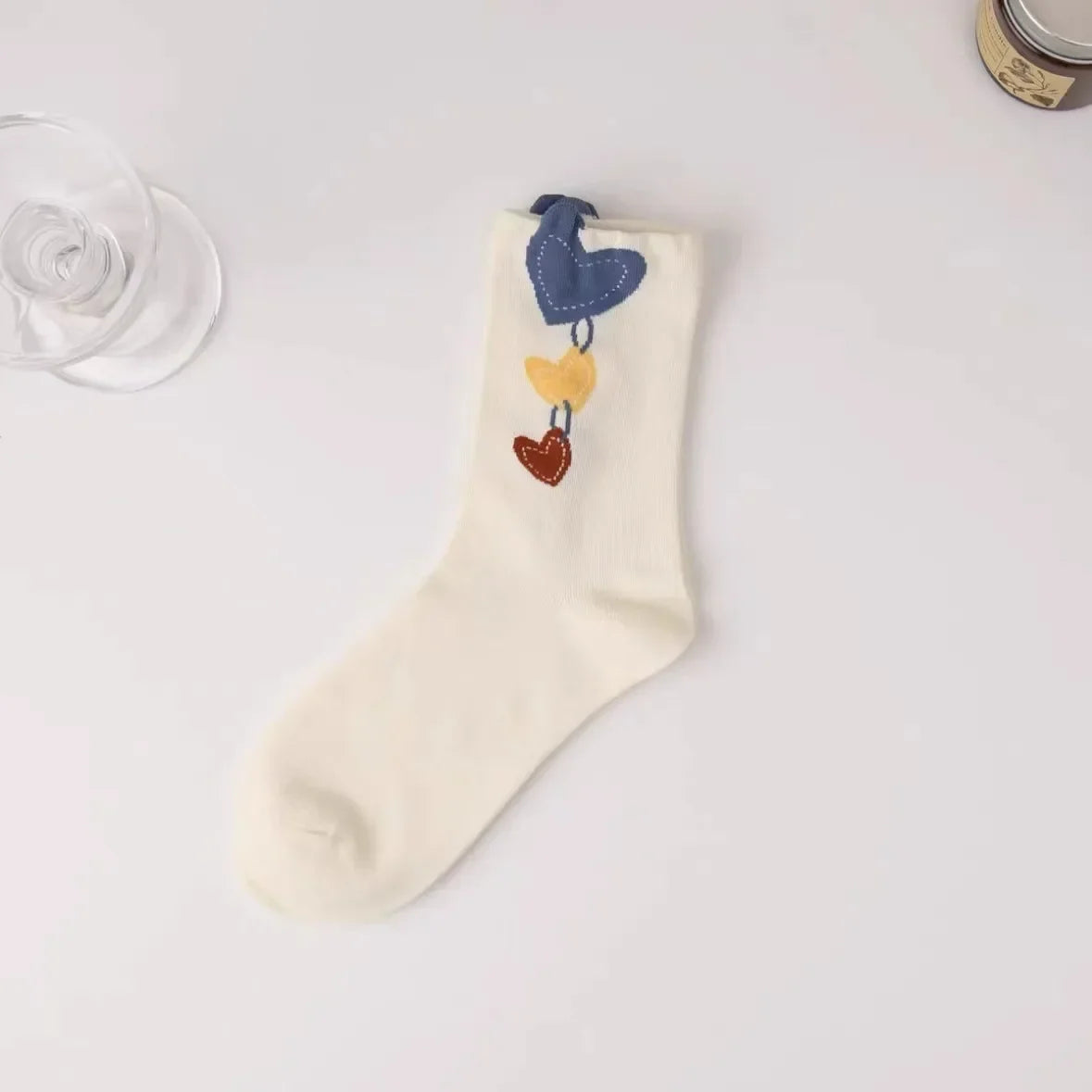 New Women Socks Korean Style Flower Trend Casual Cotton Socks Girls Frilly Ruffle Cute Sweet Breathable Kawaii Crew Socks Girls