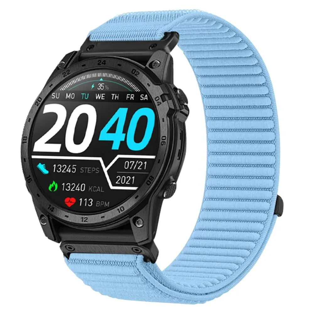 Garmin QuickFit 20/22/26mm Elastic Woven Nylon Hook-and-Loop Band