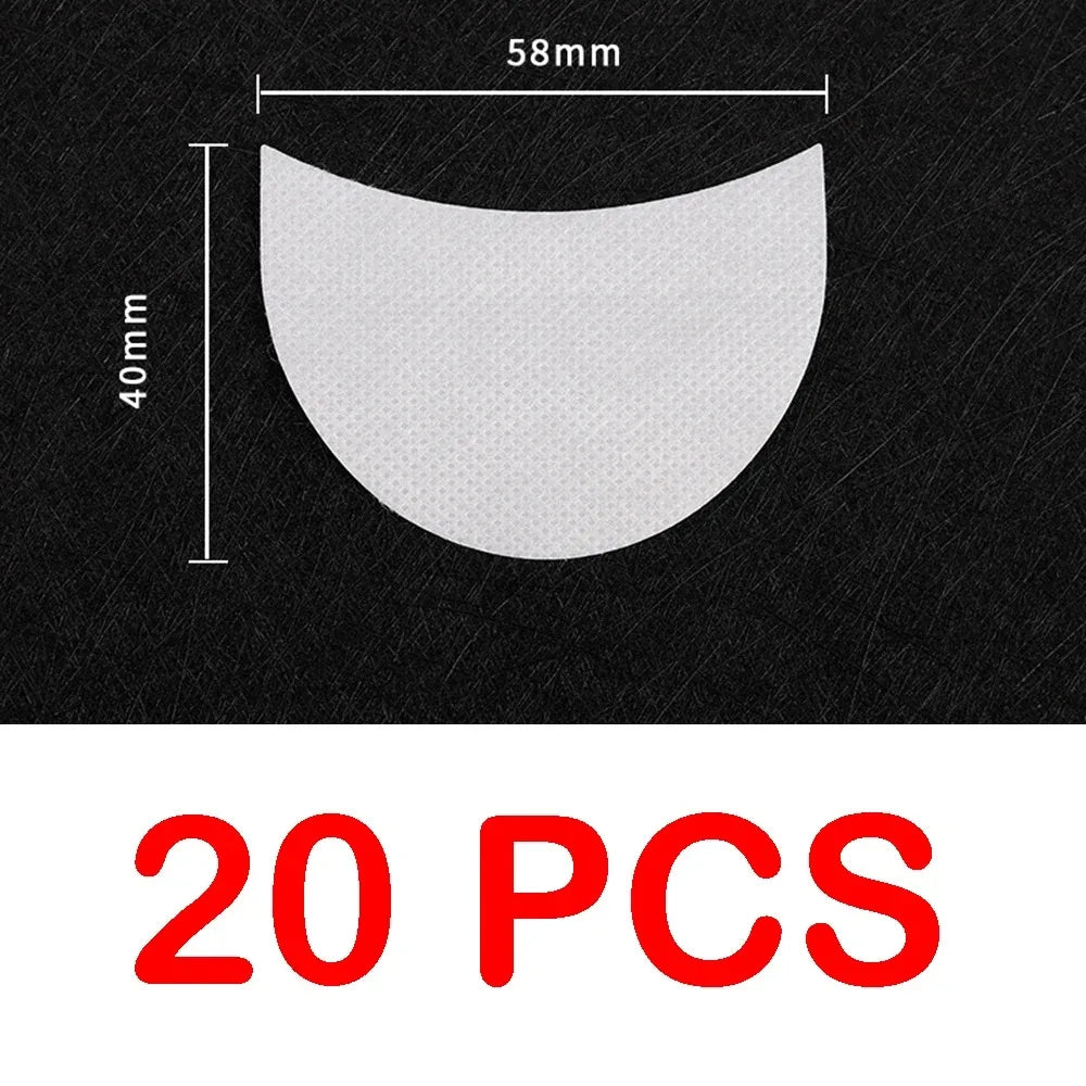 20/30/50pcs Eye Makeup Stencils Disposable Eyeshadow Stickers Eyeliner Shield Grafted Eyelashes Isolate Eyelash Removal Patches