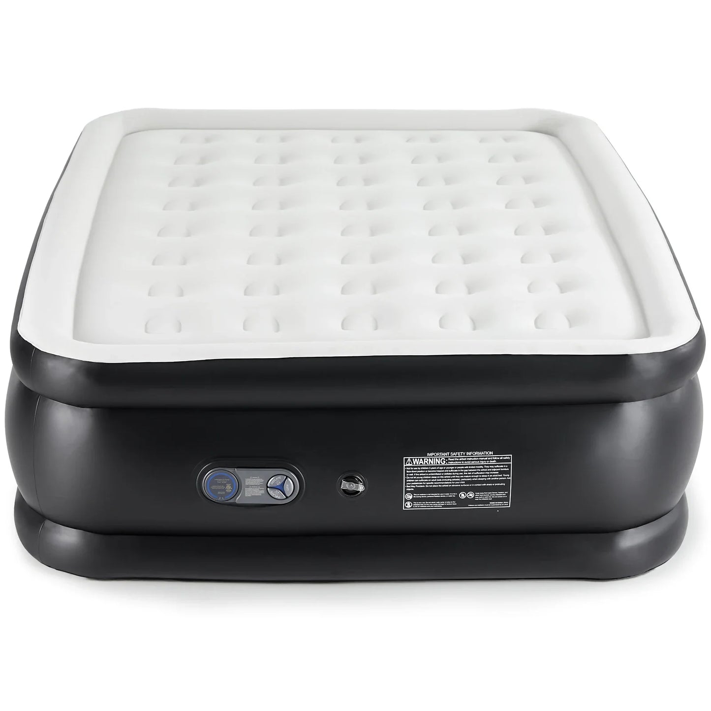 NONECN Air Mattress With Built-In Pump For Home Camping