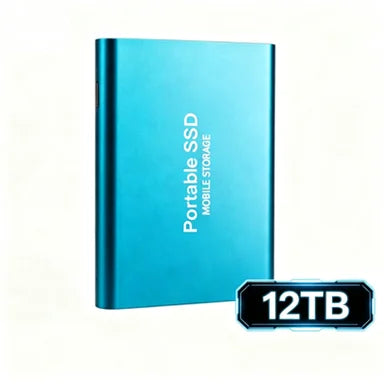 Portable External SSD, 1TB-16TB Large Capacity USB3.1 High Speed Solid State Drive, Lightweight Storage for Laptop, Desktop, Mac