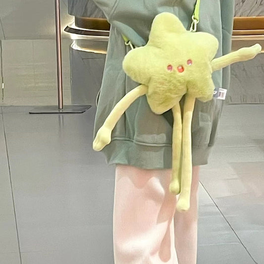 Bolso de peluche de estrella