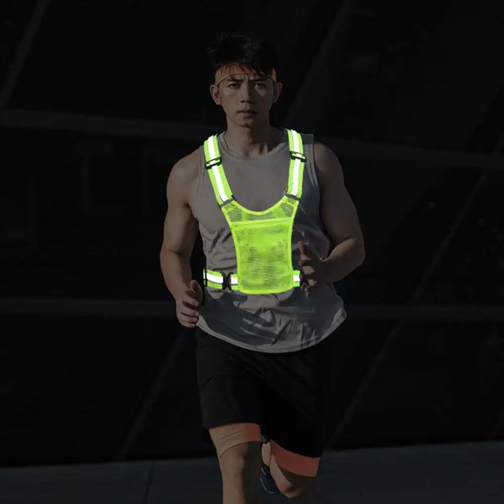 Chaleco reflectante NightSafe para deportes al aire libre