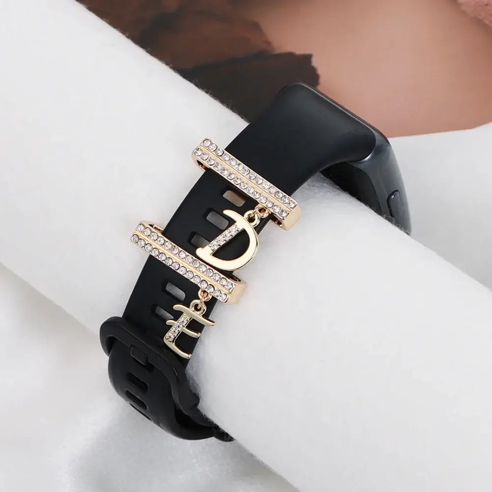 Apple Watch Band Letter Charm, Initial A–Z