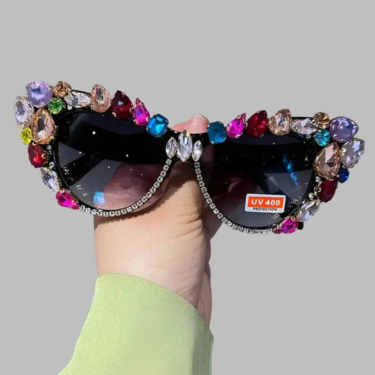 Women's Sunglasses Sunglasses - Bejeweled - Cat Eye Fashion Statement