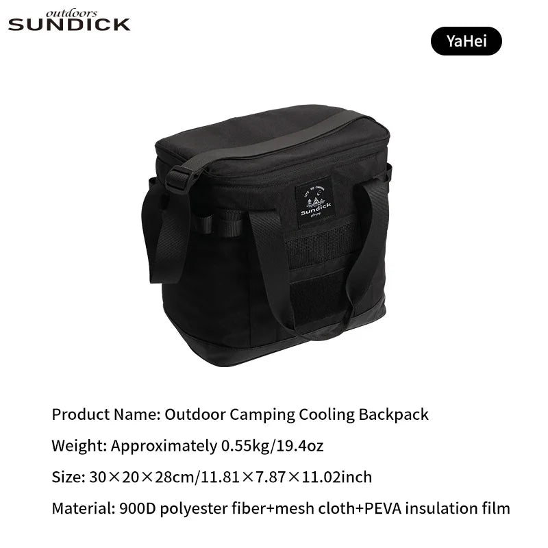 Outdoor Camping Crossbody Insulated Bag, Camping Insulation Bag, Hand-Held Storage Bag, Outdoor Activity Picnic Bag
