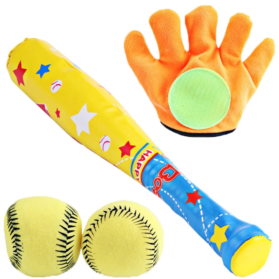 4 Piece Kids Baseball Kit Perfect for Backyard Fun