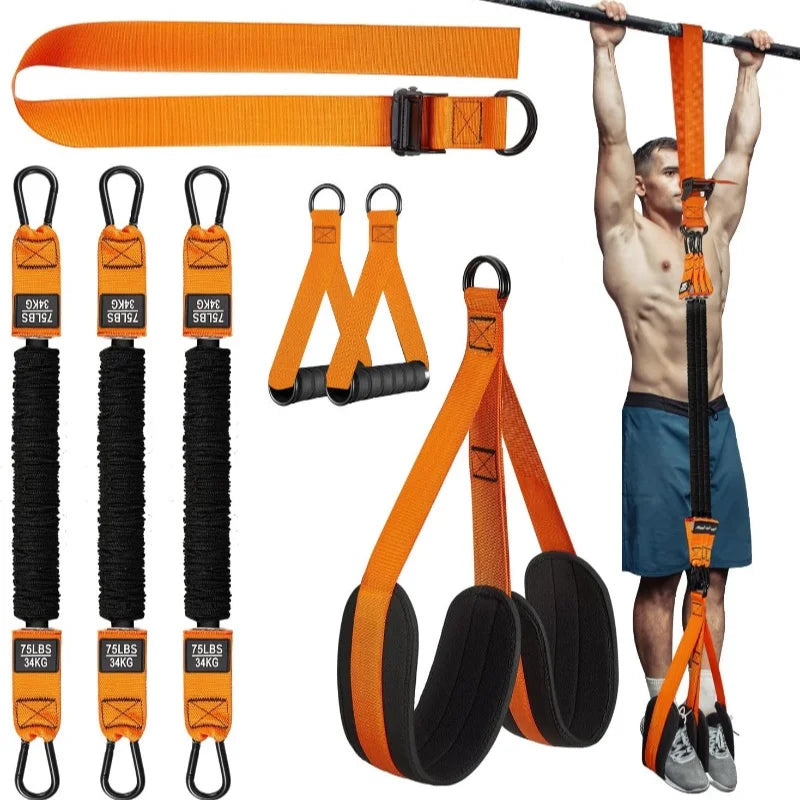 Enhanced Pull-Up Performance with Elastic Bands